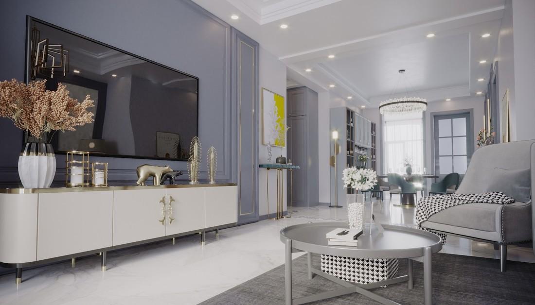 
简约美式三居 -6