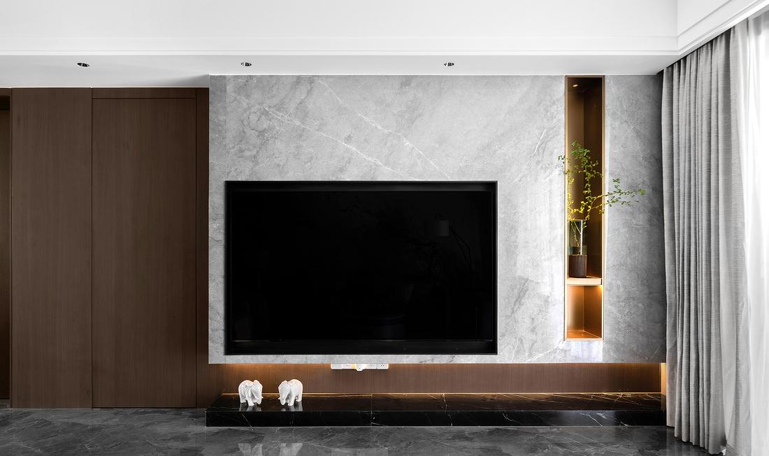 雅奢东方 · 中式轻奢三代同堂的家-9