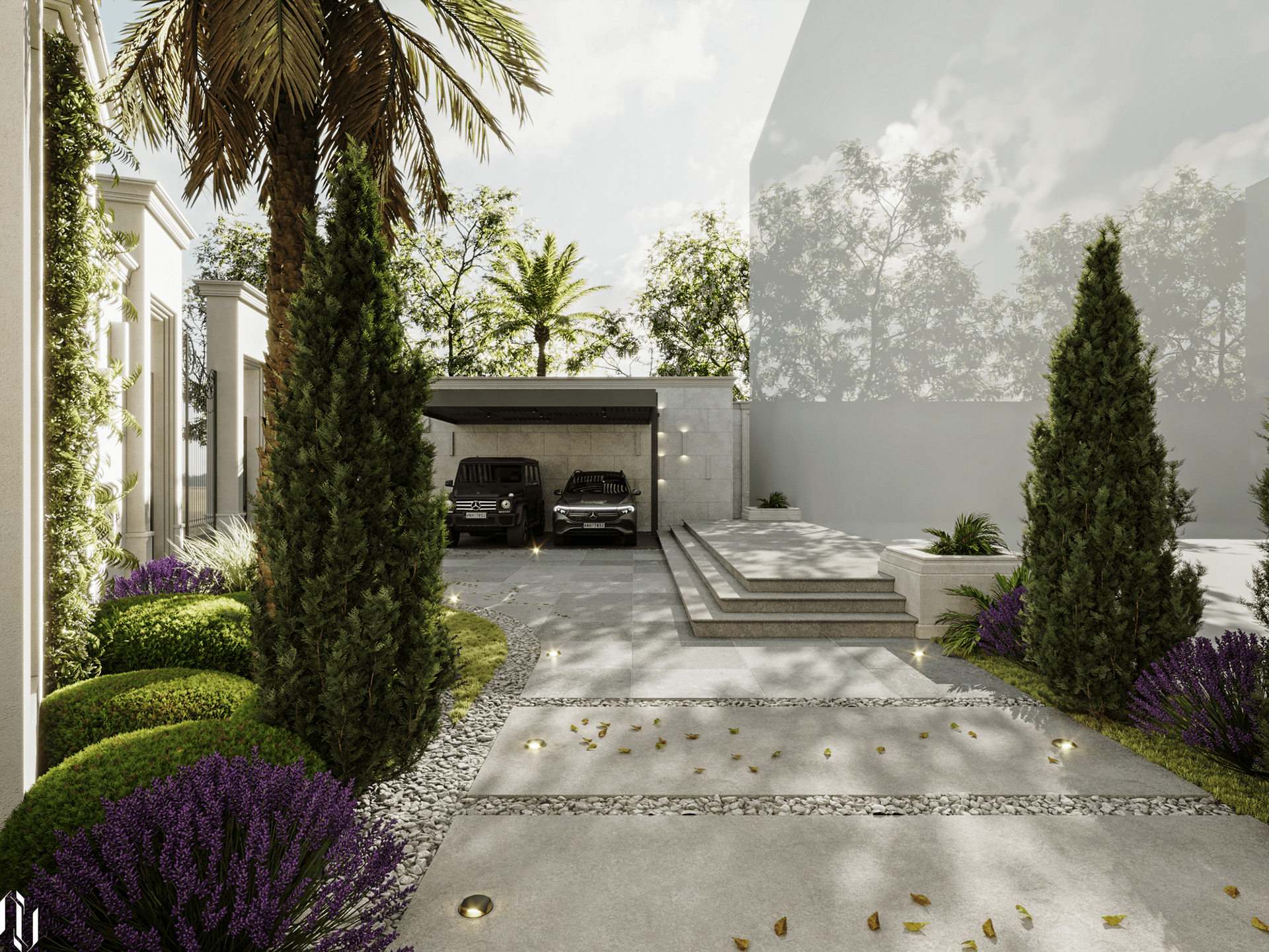 景观项目 沙特阿拉伯别墅4号丨沙特阿拉伯丨INTERNO HOME DESIGN-8