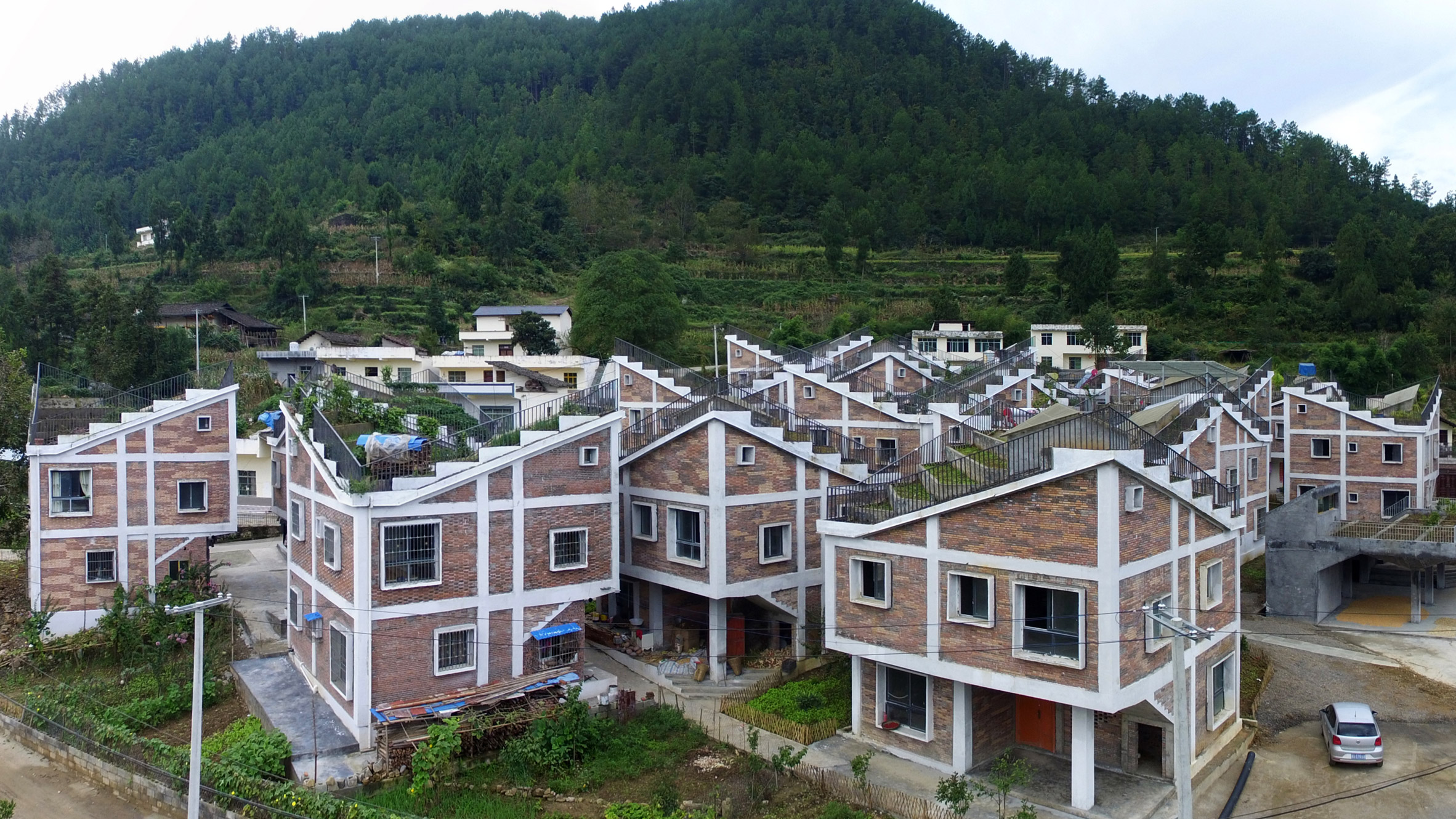 Rural Urban Framework builds post-disaster housing in China-0