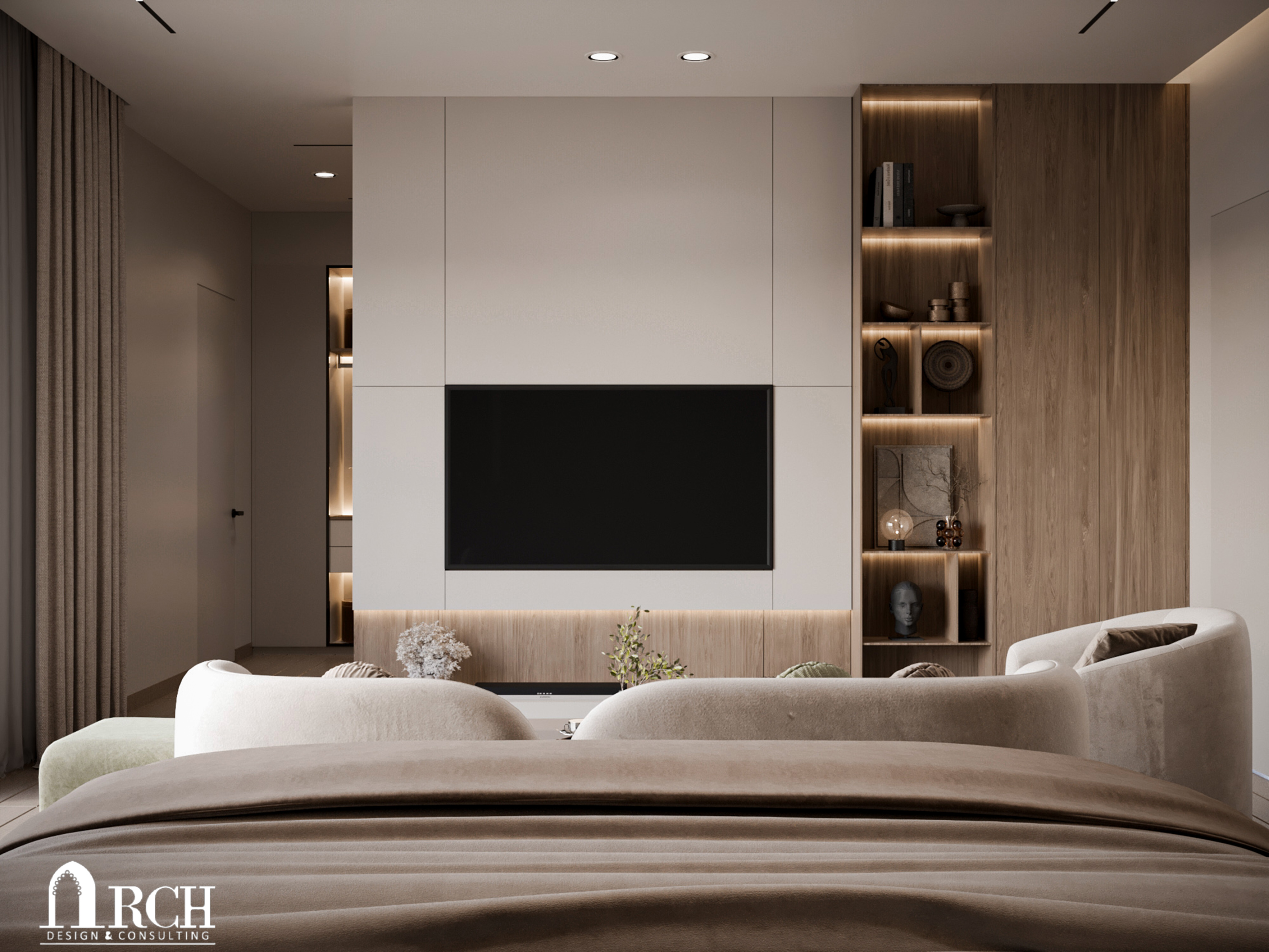 现代主卧室设计-7