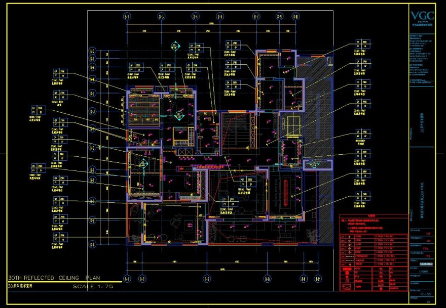 顶层超级豪宅580M2概念方案+施工图-27