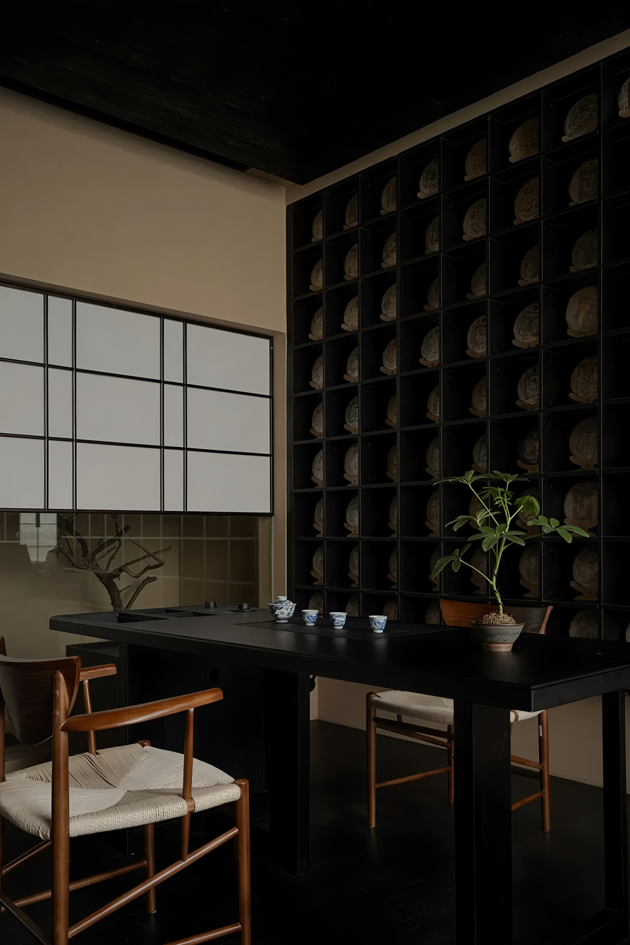 湖南邵阳180㎡同心茶室丨中国邵阳丨宅南设计事务所-52