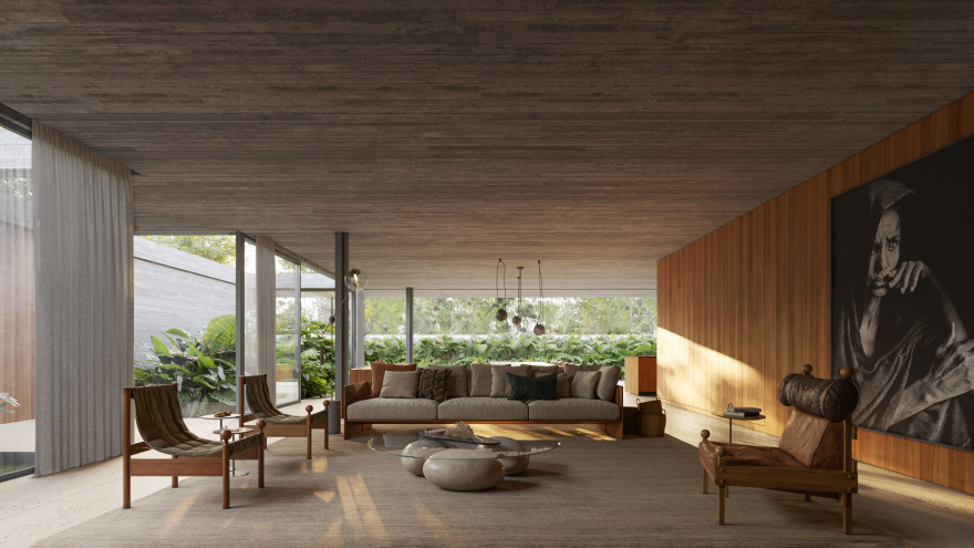 一号屋(注:CASA常见意为房屋、家 ,UM在葡萄牙语中是一的阳性形式,推测CASA UM可能是一号屋之类的表达,具体需结合实际语境) 丨Aguirre Arquitetura-26