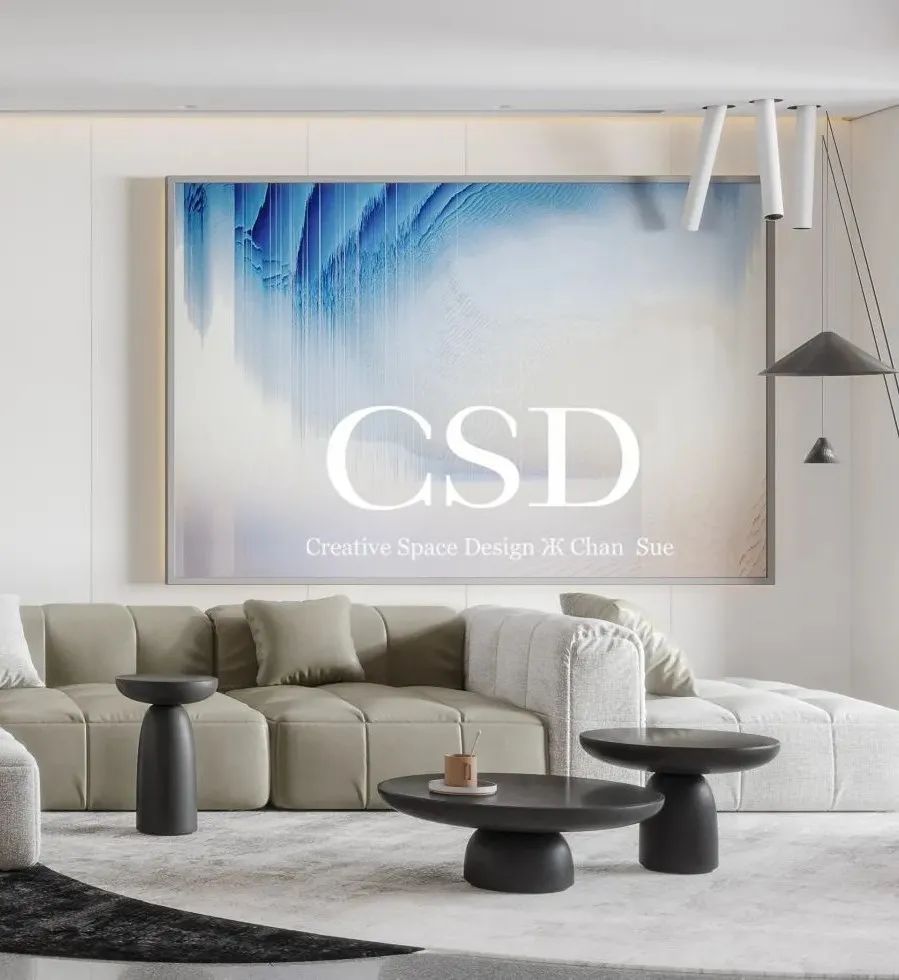 蓝色诗意 · 长沙清风徐来的简约奢华住宅丨中国长沙丨香港CSD设计事务所-15