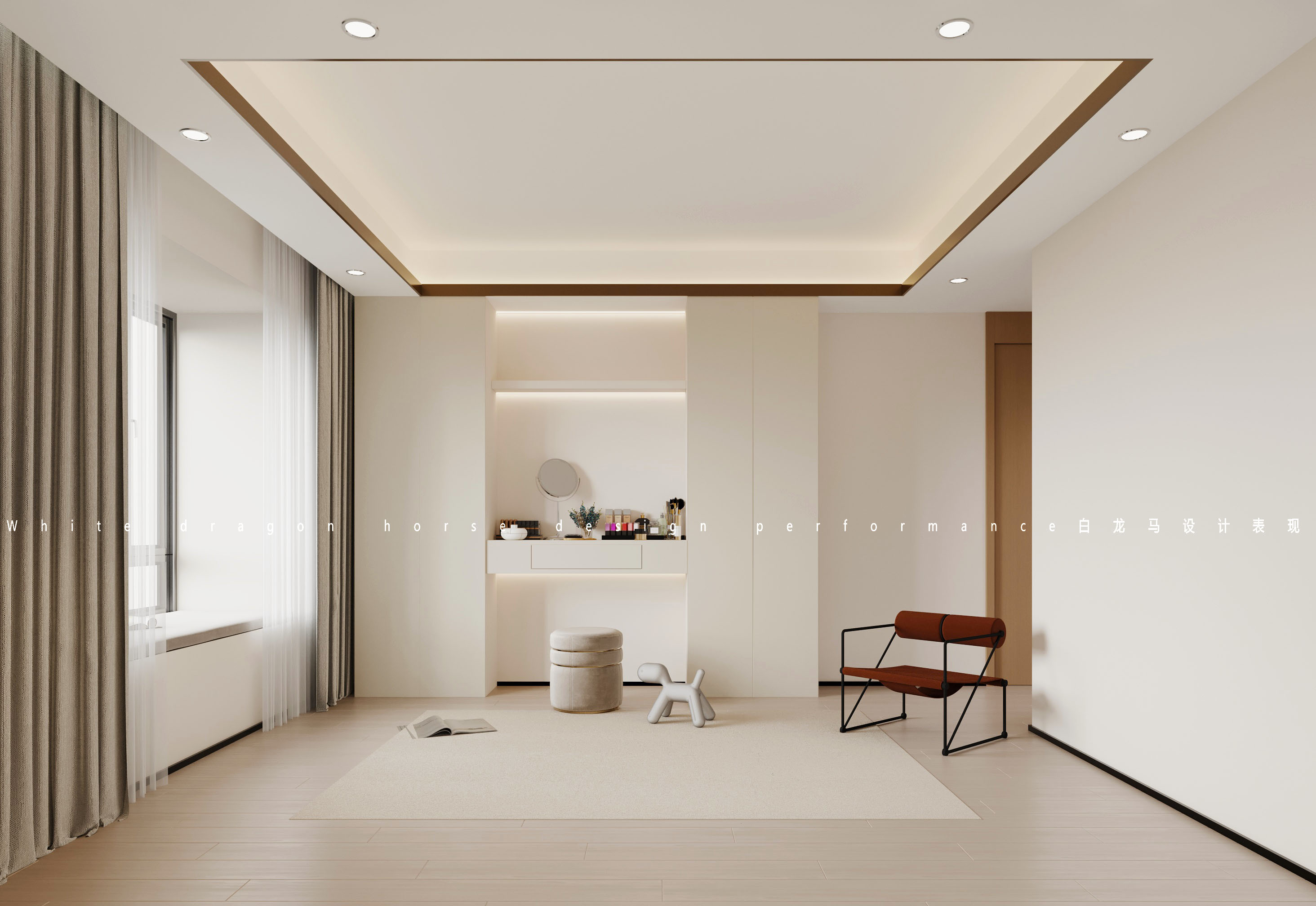 现代风格——白龙马效果图-8