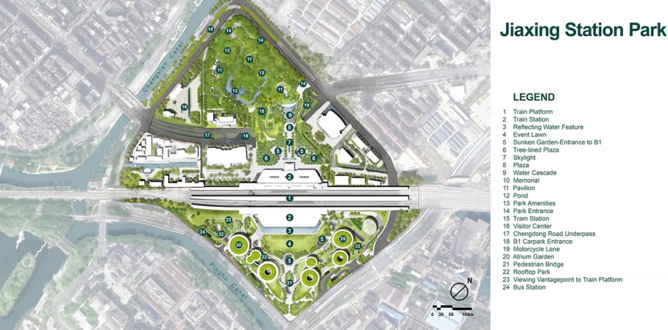 嘉兴火车站景观丨中国嘉兴丨致舍景观 + MAD-26