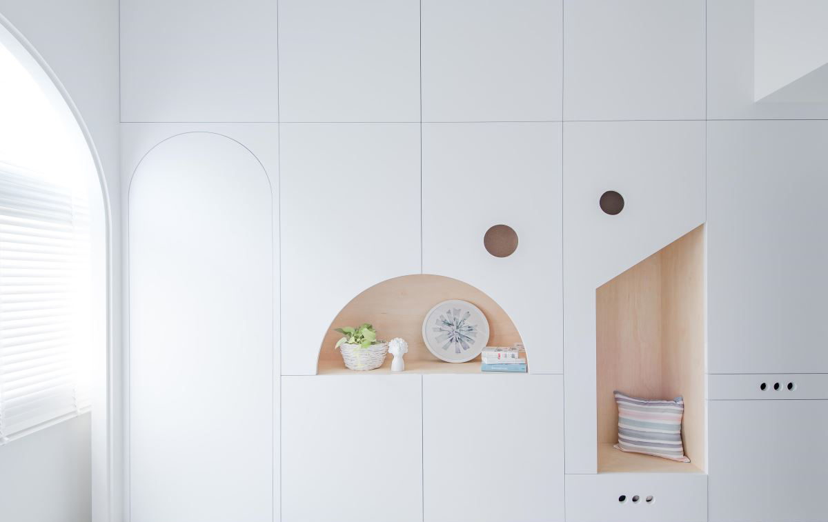 50㎡北欧风小户型楼中楼 晟角制作设计-10