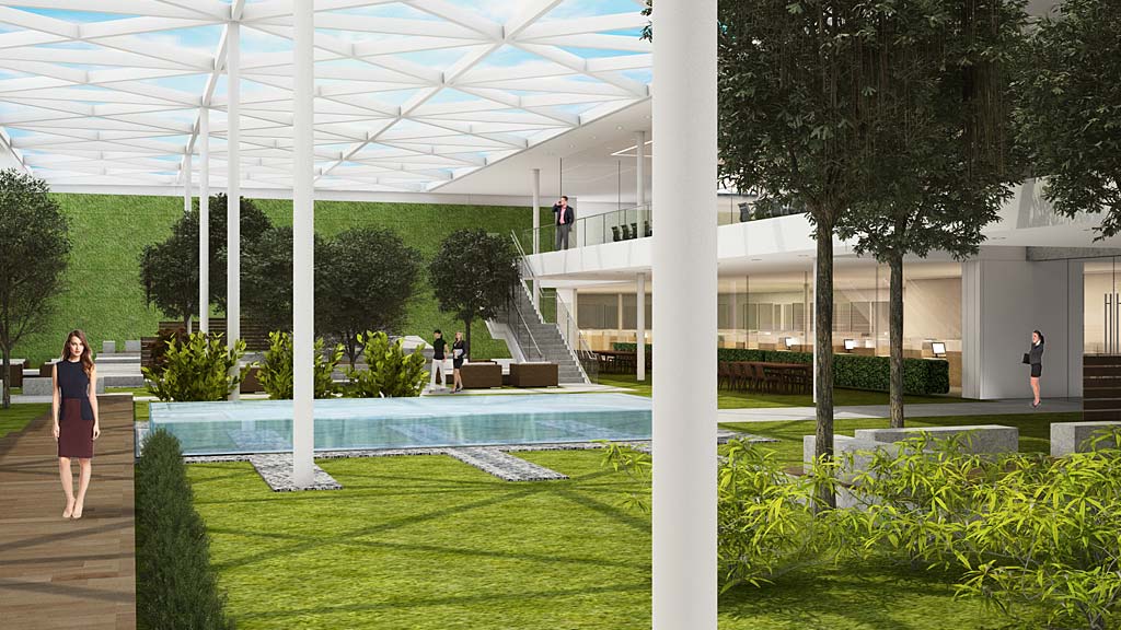 健康导向的医械科技办公空间设计-4