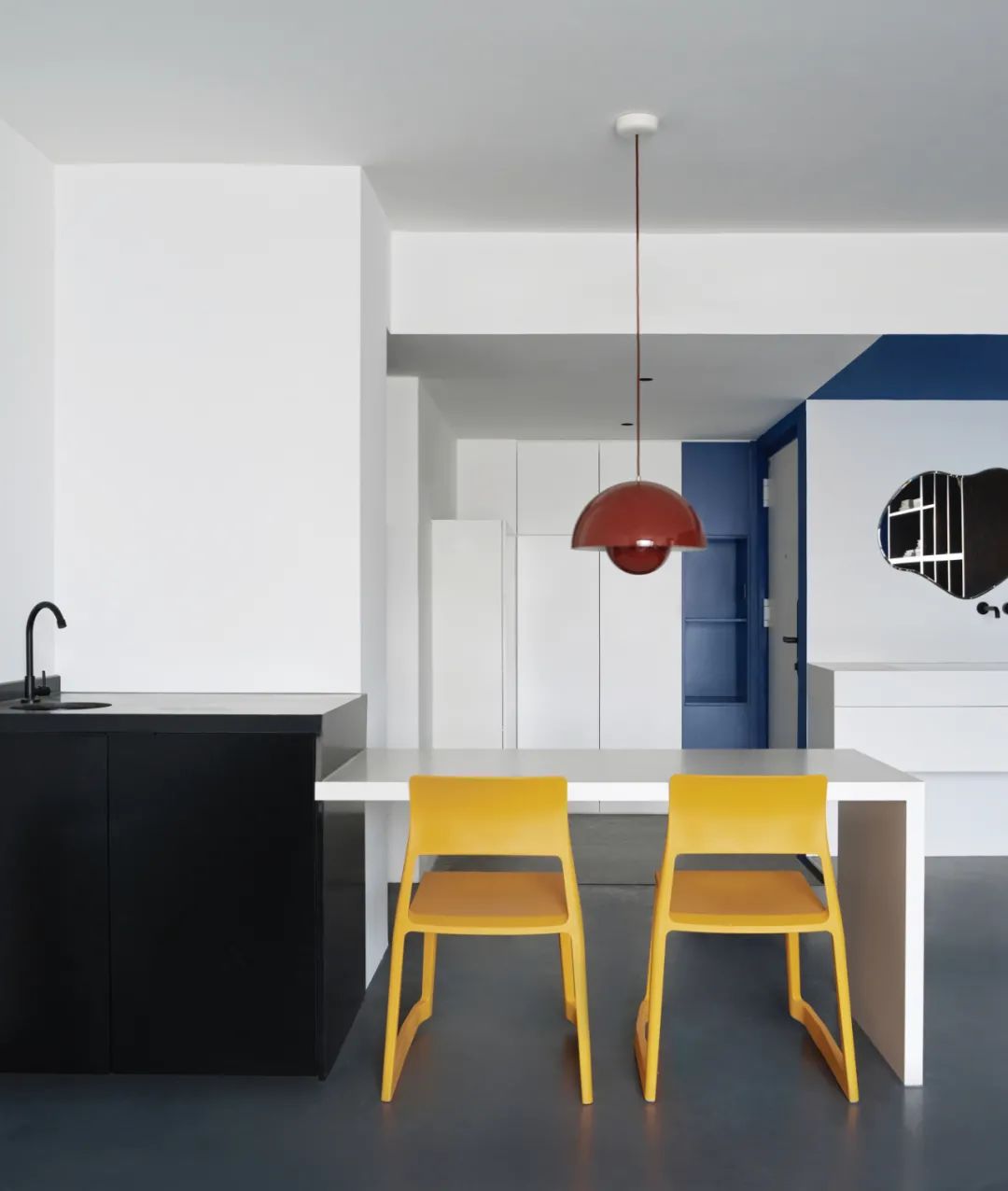 克莱因蓝家居设计,打造极致艺术空间丨中国北京丨戏构建筑设计工作室,里白空间设计事务所-52