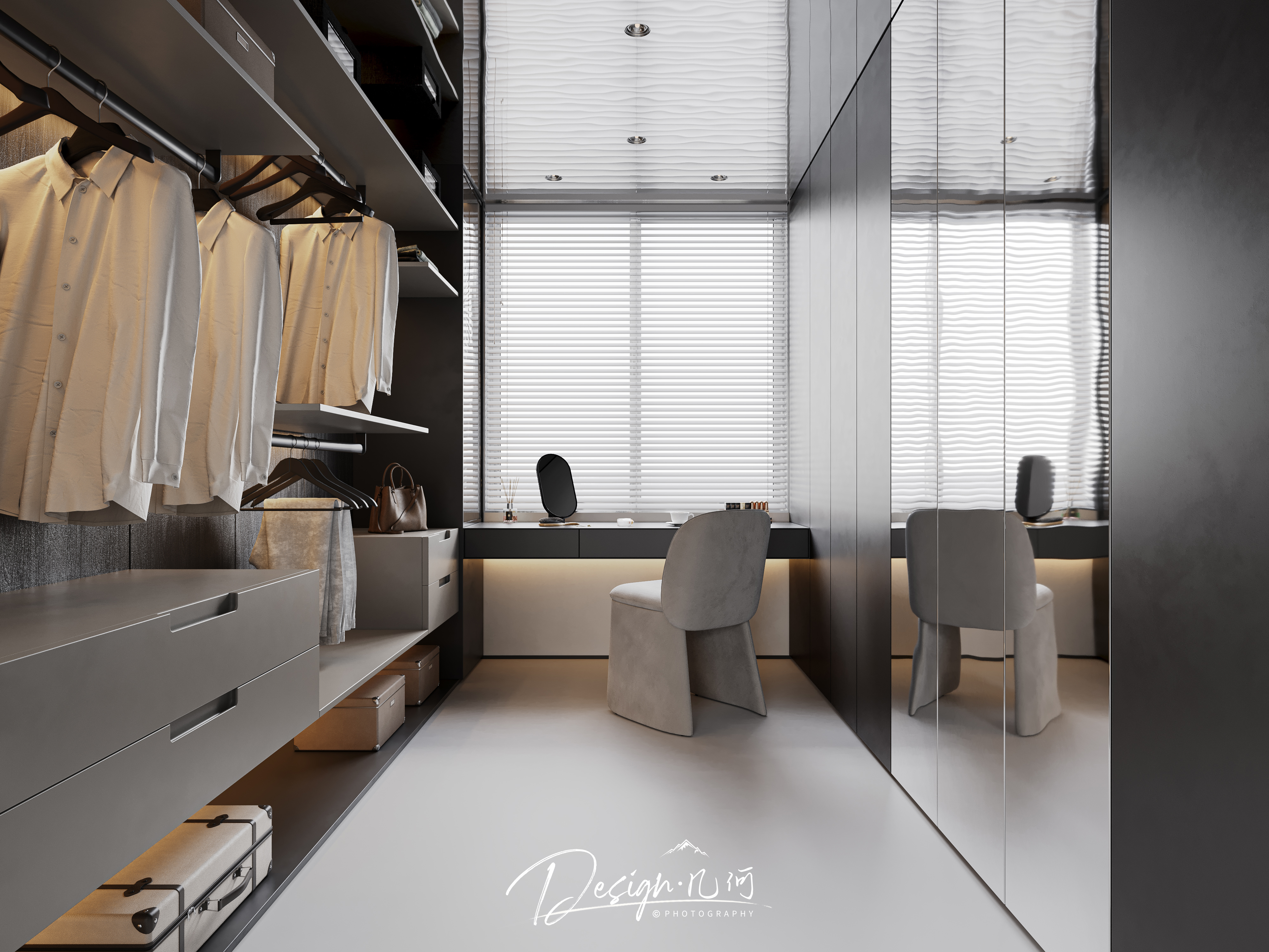 几何空间视觉表现 | 江山赋现代客餐厅-13