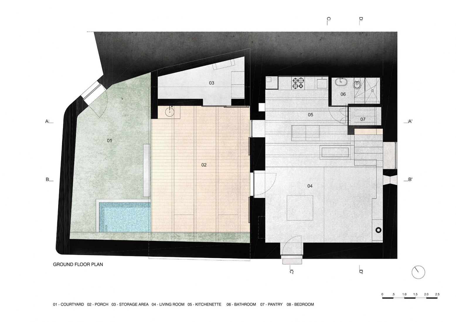 从旧社区烤炉改造的当代乡村住宅丨葡萄牙丨HBG Architects-55
