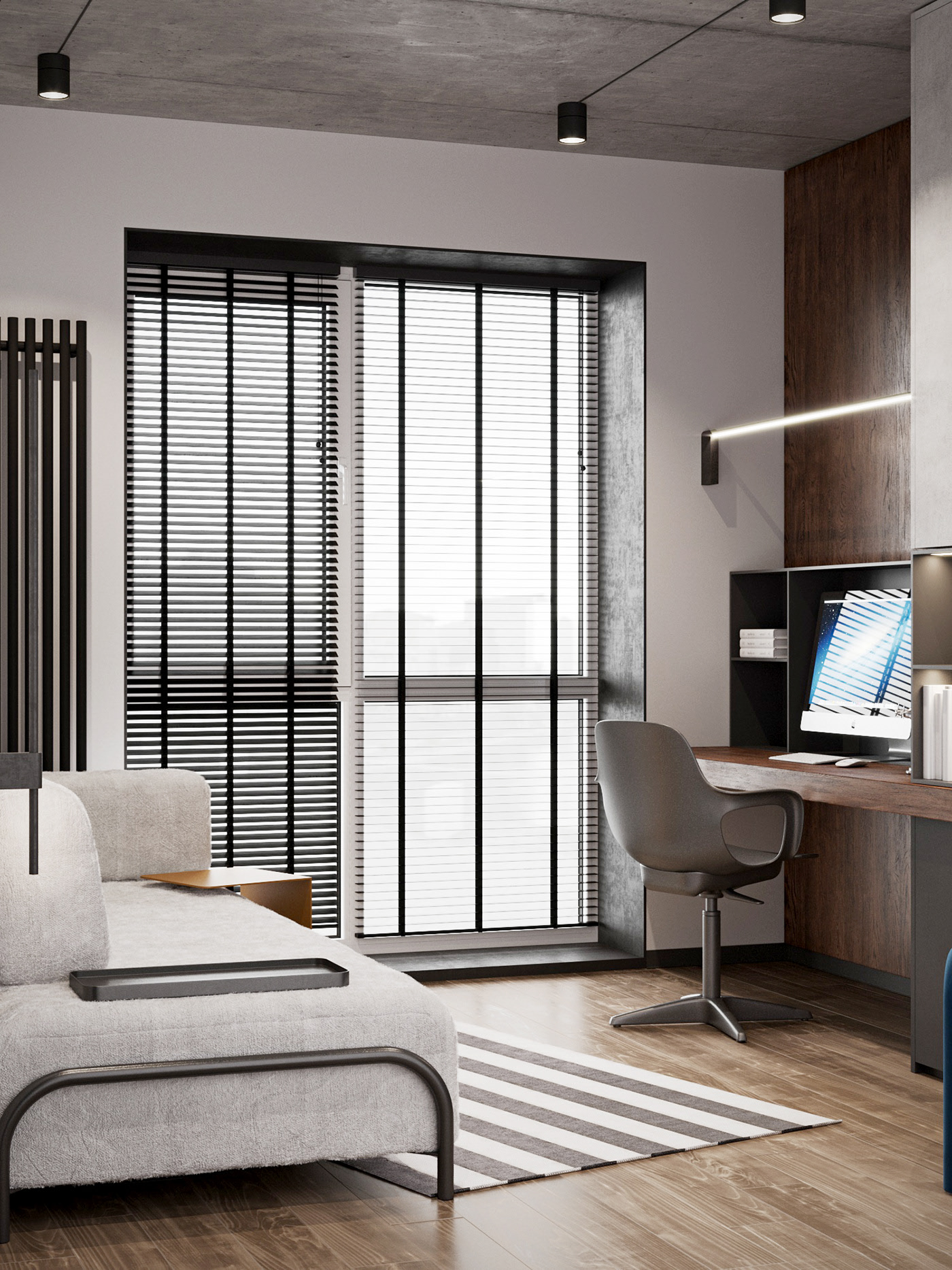 乌克兰 90㎡住宅空间设计-15