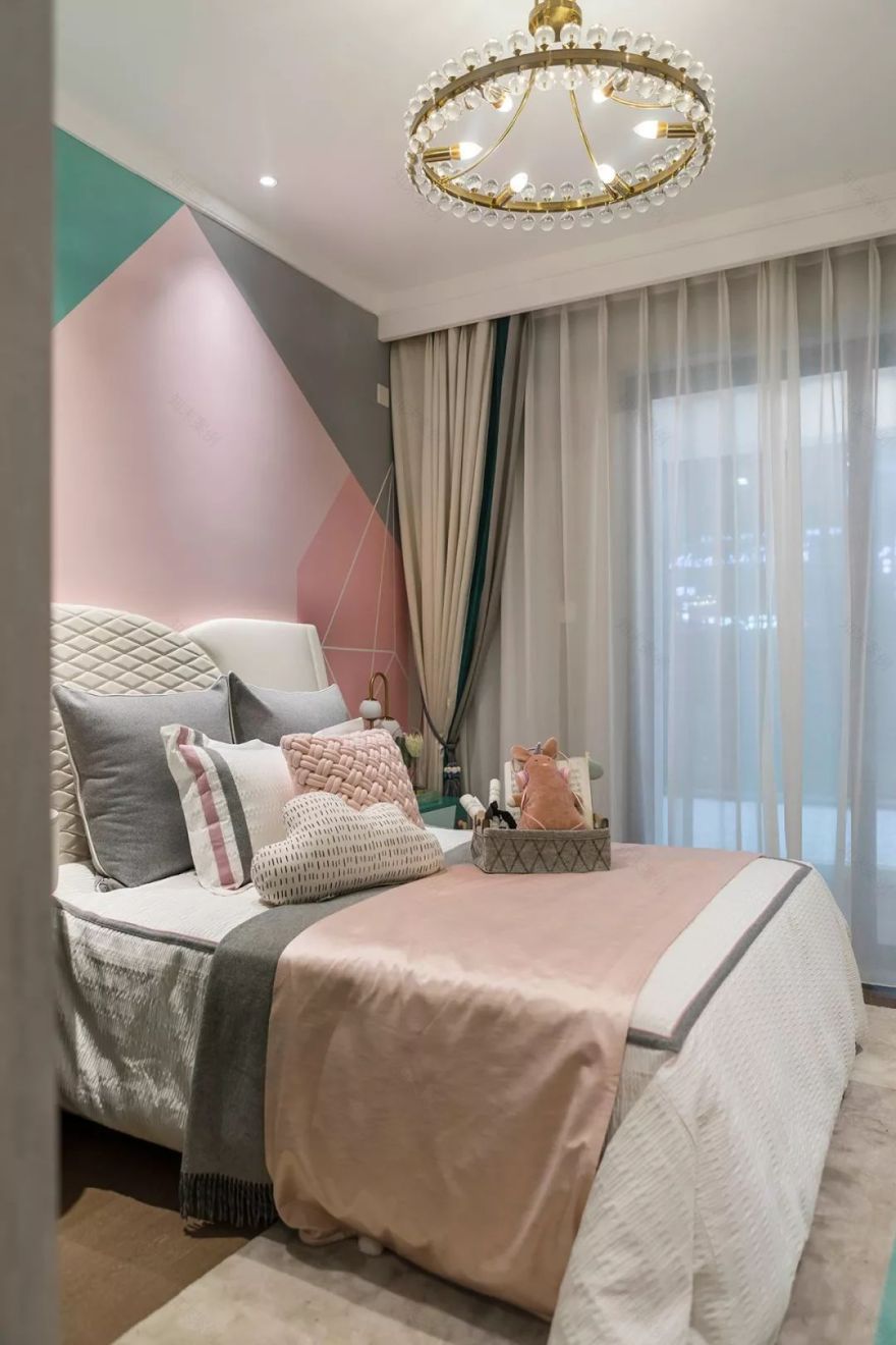 色彩演绎个性家居,南京长沙龙湖精装样板间解读-134