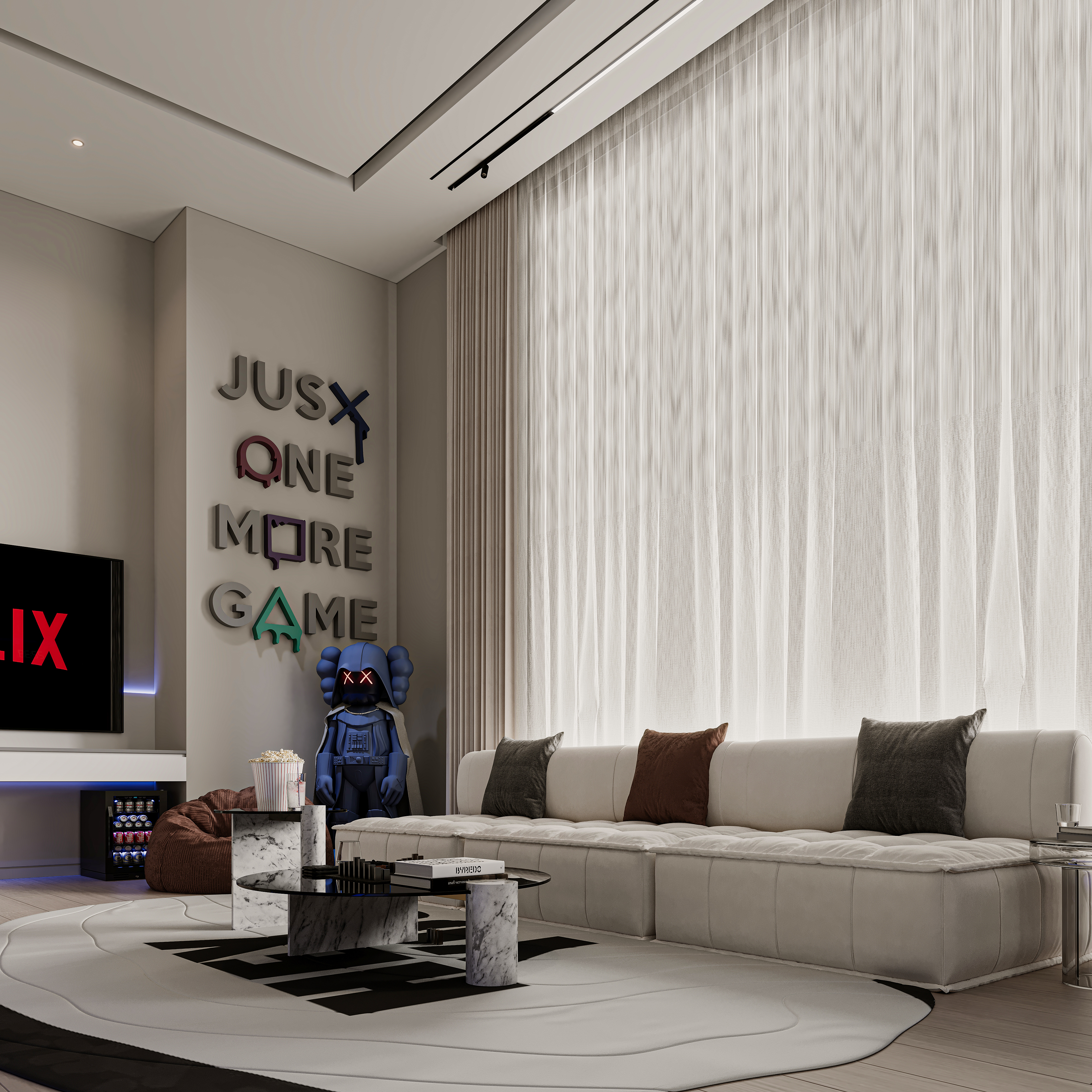 Gaming Room Interior Design-18