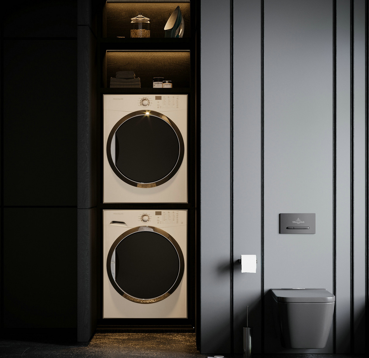 中性色彩与简洁线条构成的纳维亚风格公寓-13