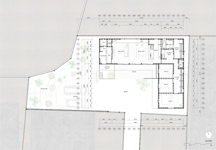 日本长野县科莫罗市一家四口住宅设计-11
