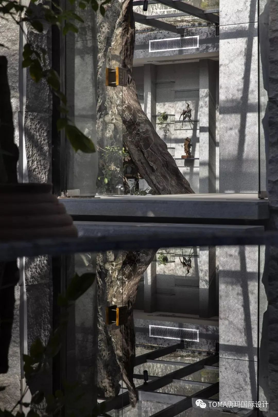 福州“见山”空间,原木与自然的纯净对话-10