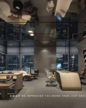 数字营销策划中心办公空间设计丨TODD 杜特设计团队