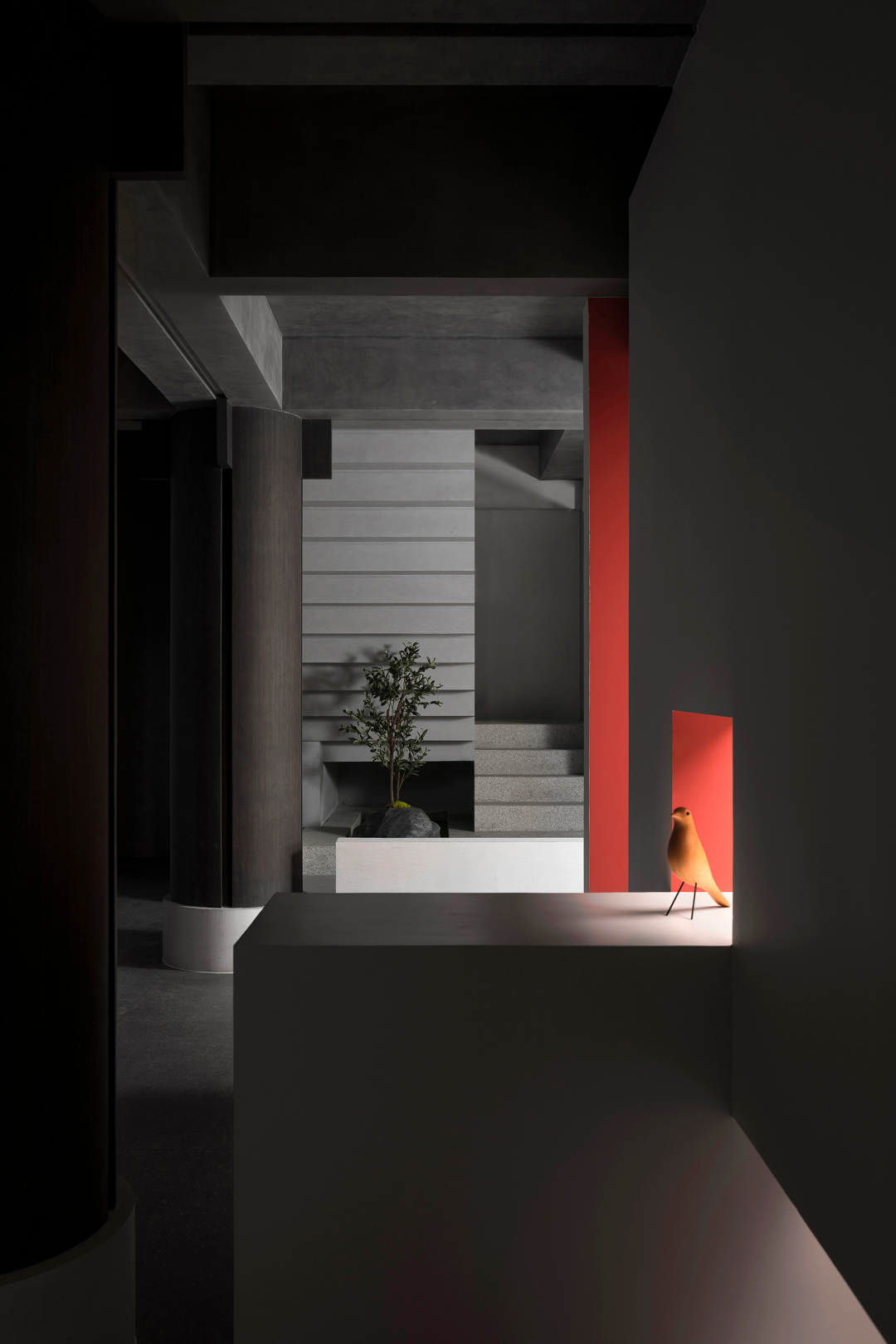 无用之间专质化工涂料展厅丨中国汕头丨质感建筑设计-57