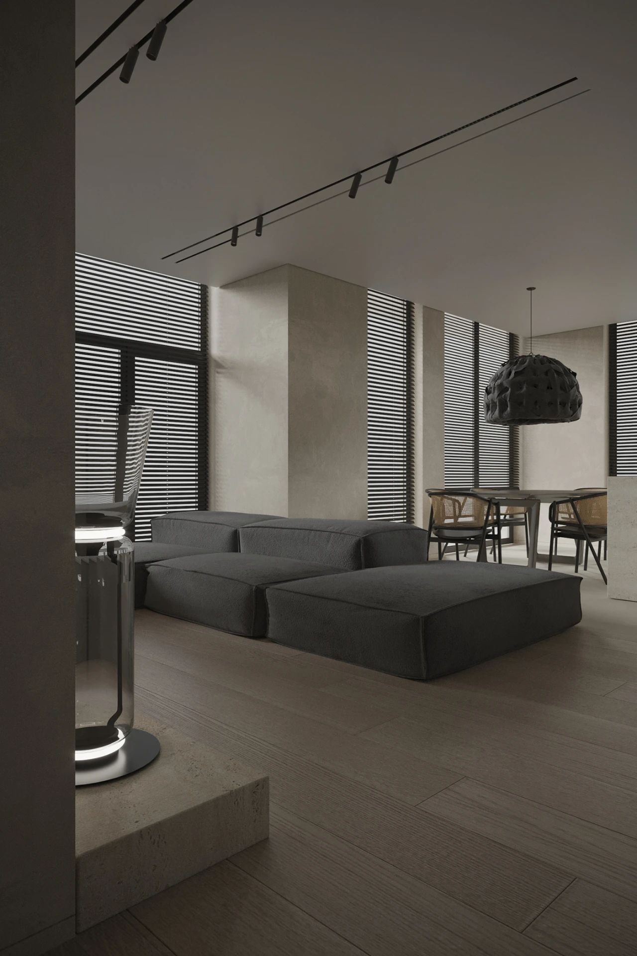 Ivan Honcharenko 打造 100㎡高级灰空间，简约而细腻-12