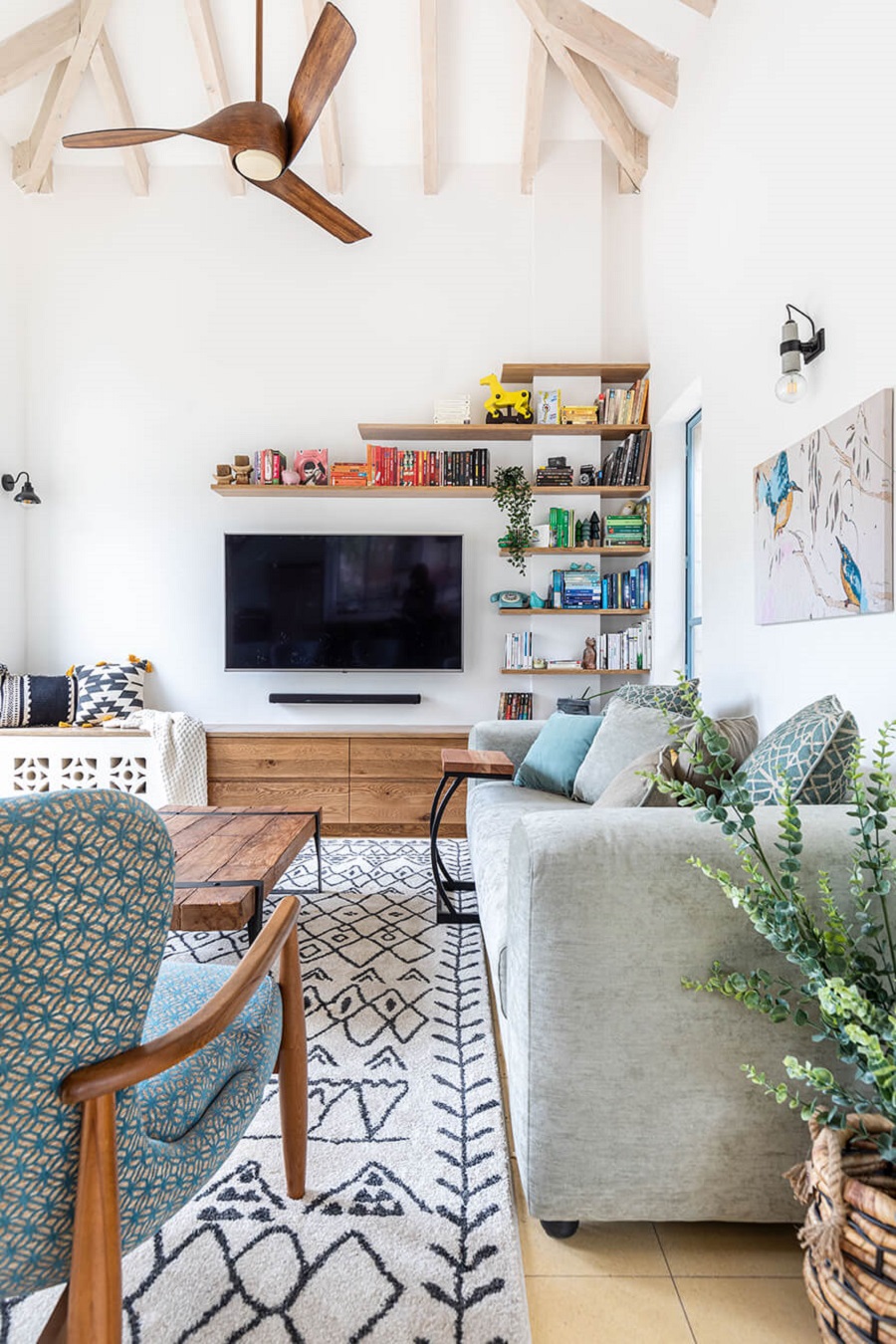 耶路撒冷乡村风住宅室内改造设计丨以色列耶路撒冷丨Roni Shani Feldstein（罗尼·沙尼·费尔德施泰因）-17