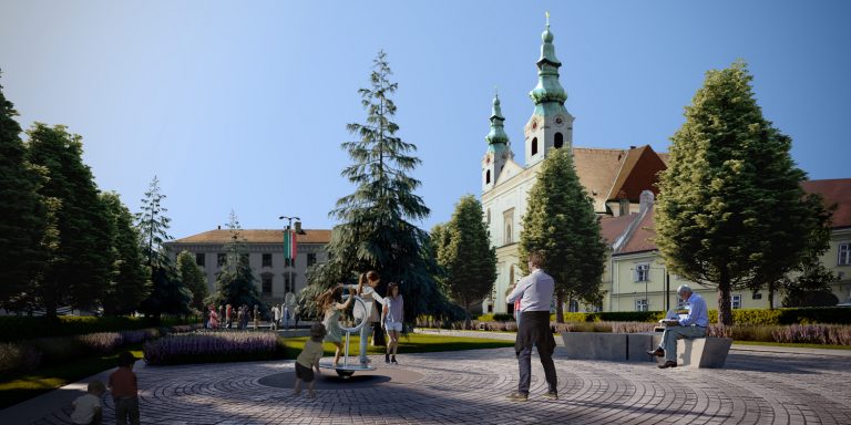 Sopron市Széchenyi tér广场复兴项目丨Hetedik Műterem Kft.等多家单位-24