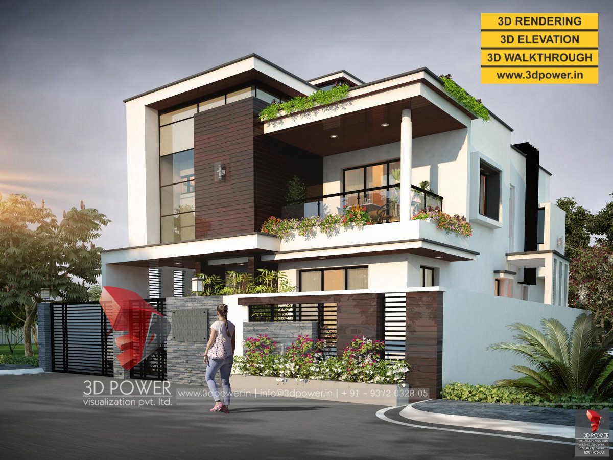 bungalow 3d design 3d walkthrough rendering-6