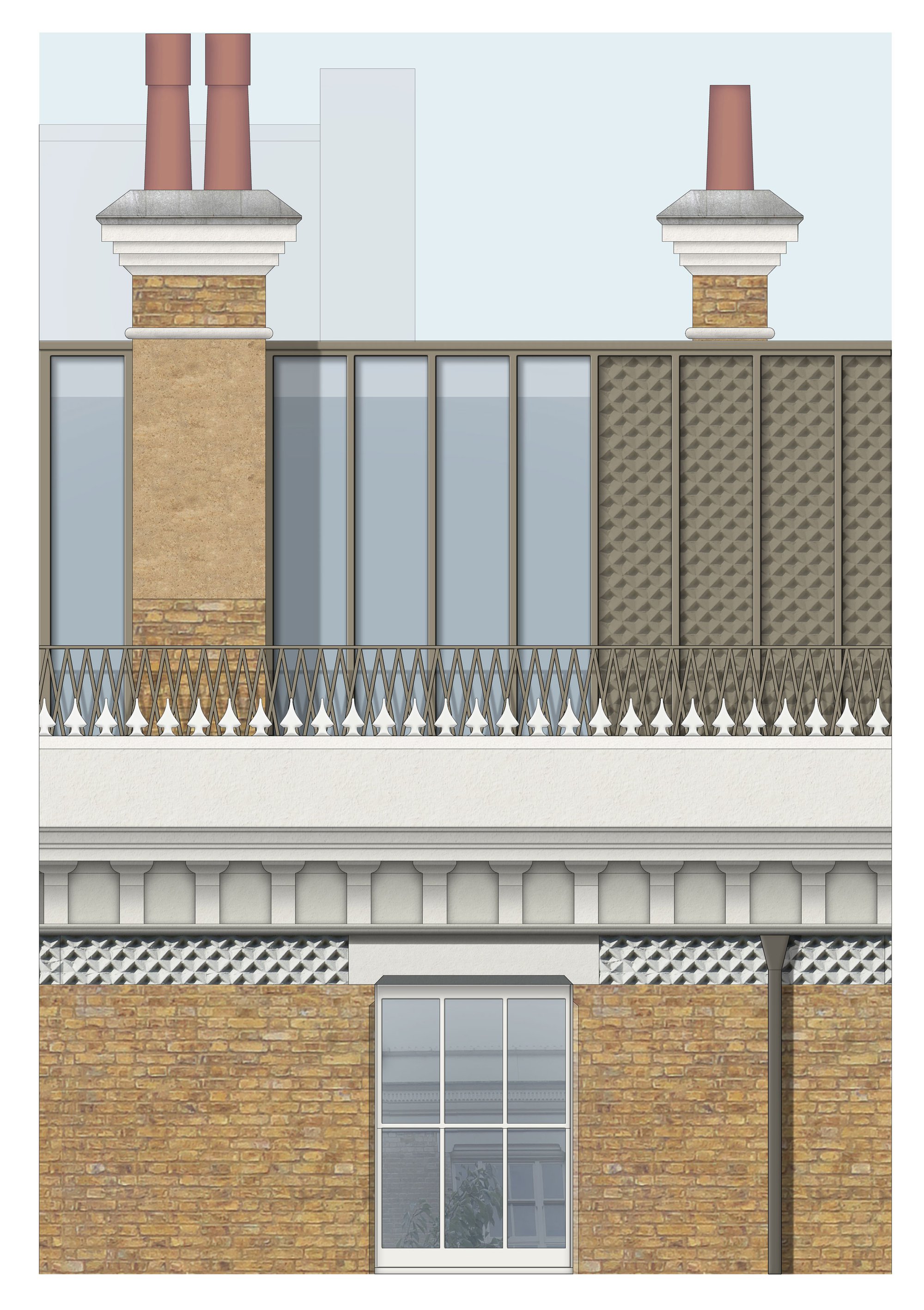 Castle Lane改造项目丨英国伦敦丨Henley Halebrown-9