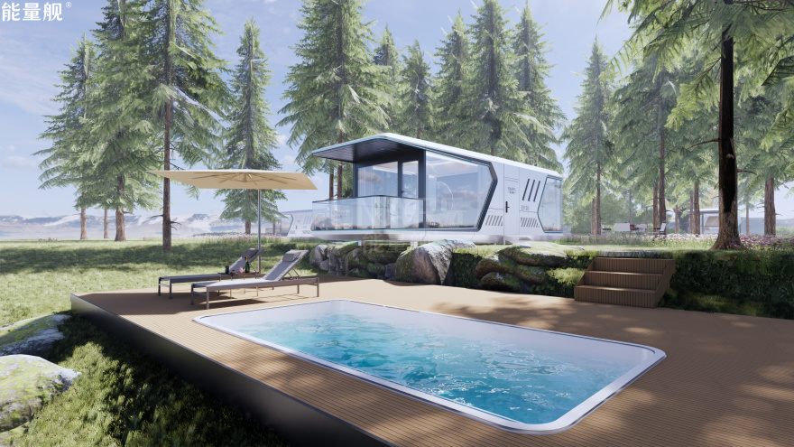 可移动太空舱民宿能量舰 EV20丨ENARS 能量舰品牌-11