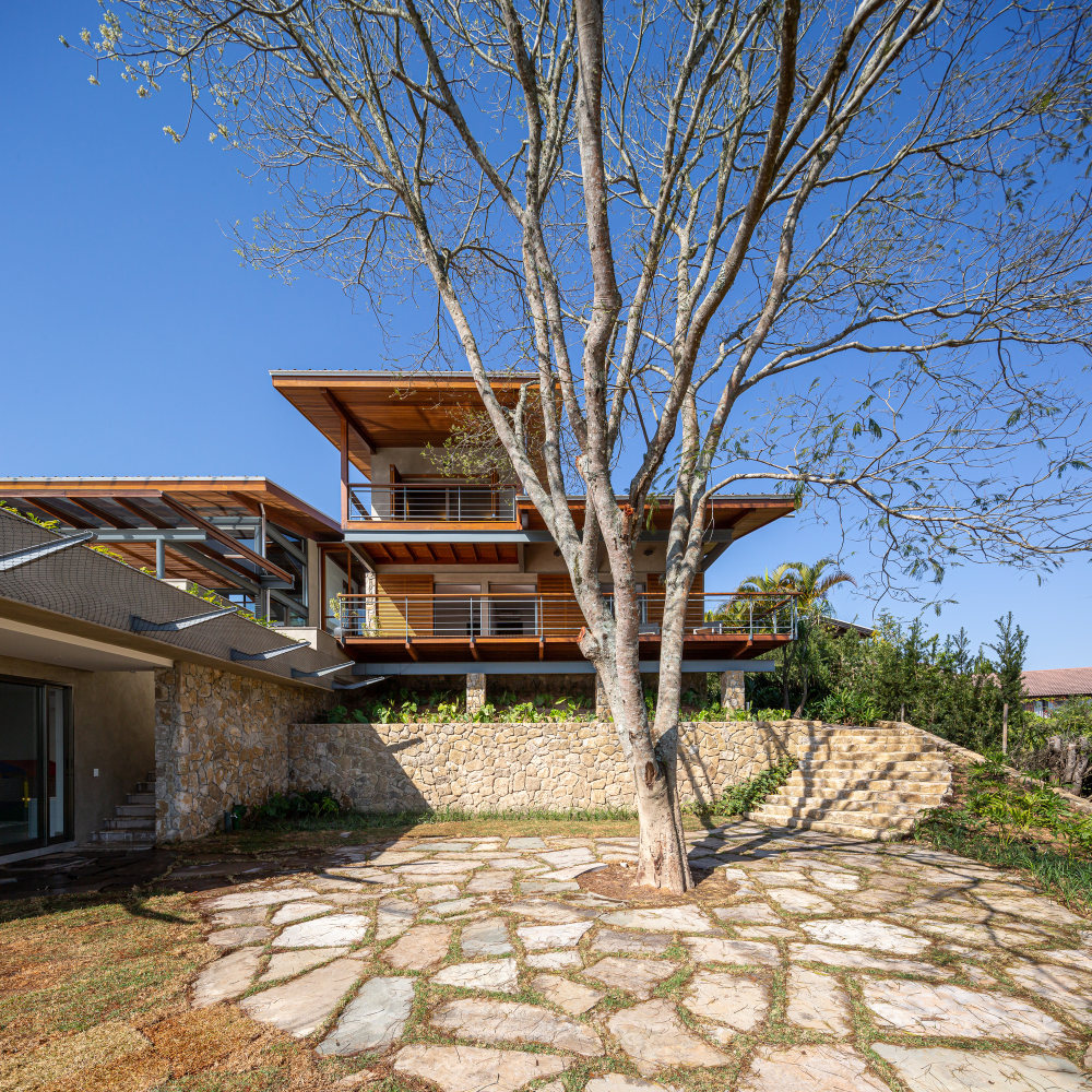 巴西水库旁的全景住宅设计-26