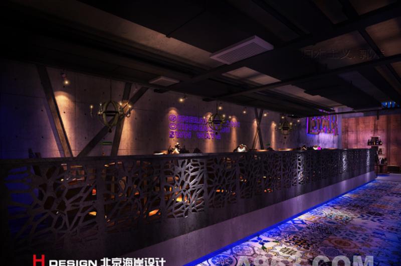 烧烤+酒吧，冰与火的激情碰撞 --北京海岸设计出品-1