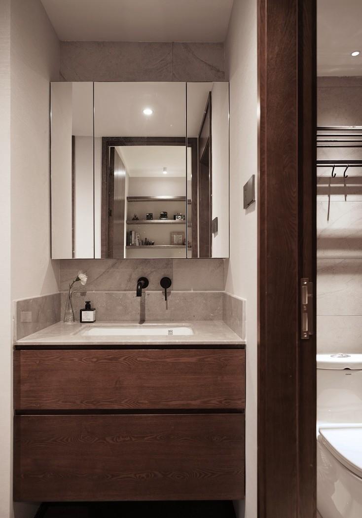 都市独居，孔雀蓝的静谧空间-15