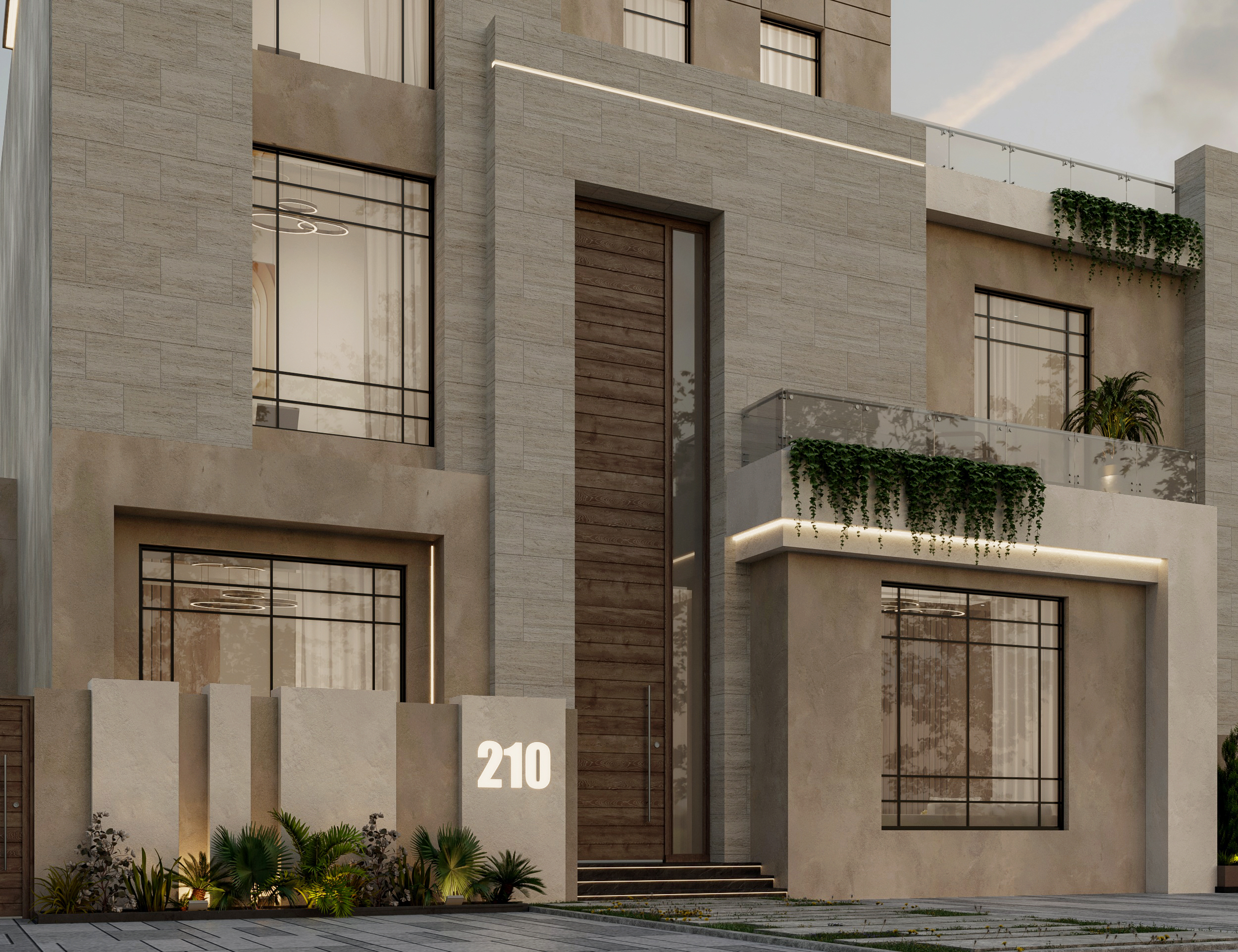 Modern Villa in Kuwait（科威特现代别墅）丨Asmaa Raafat-11