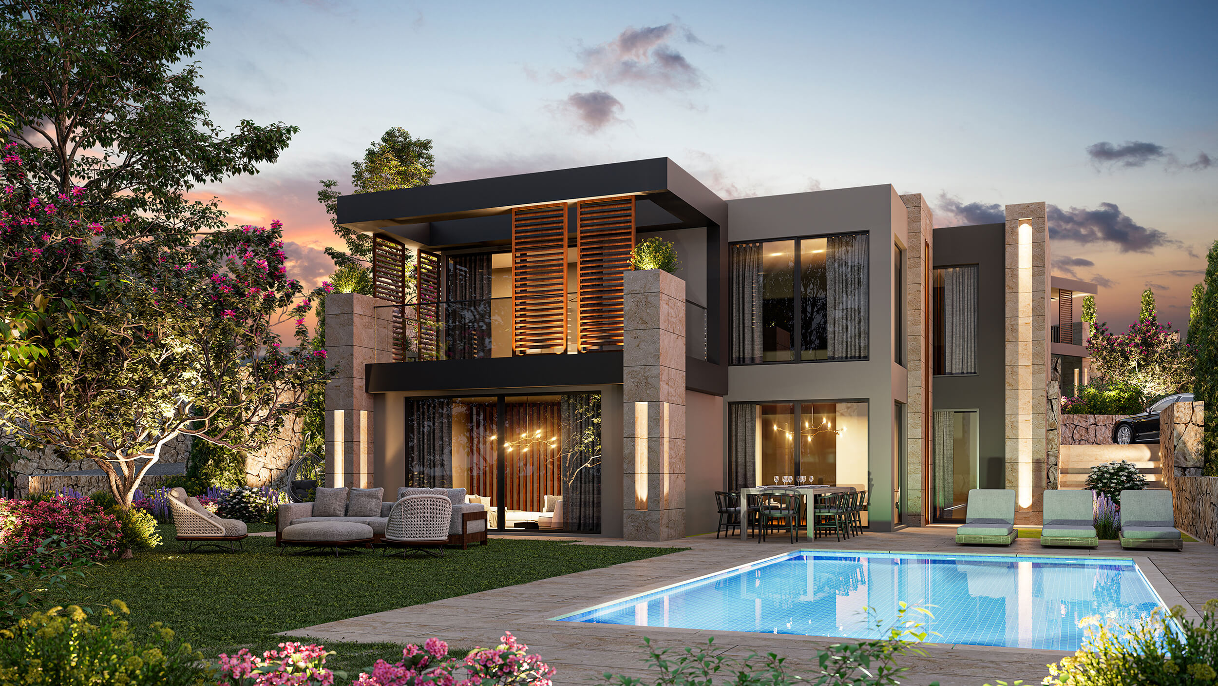 悬崖之上的豪华绿洲·Skygarden Villas丨土耳其丨Quark-7