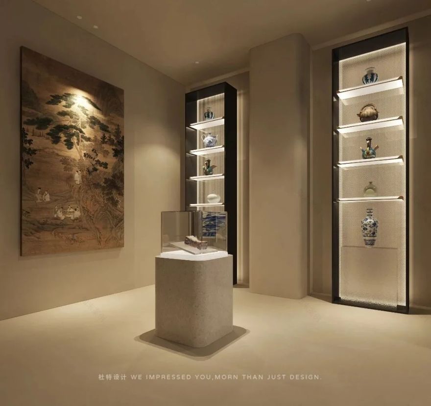 奶油色调微水泥别墅丨TODD 杜特设计-13