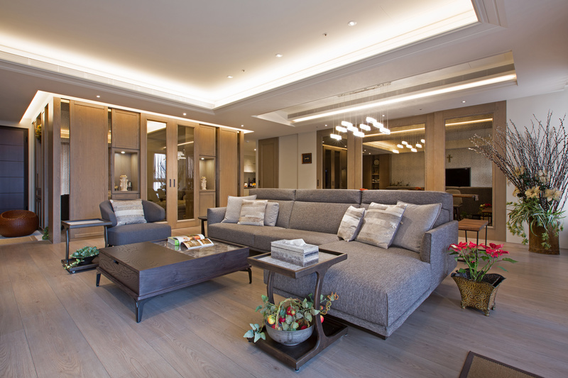 美式乡村与现代简约的混搭华贵大宅-3