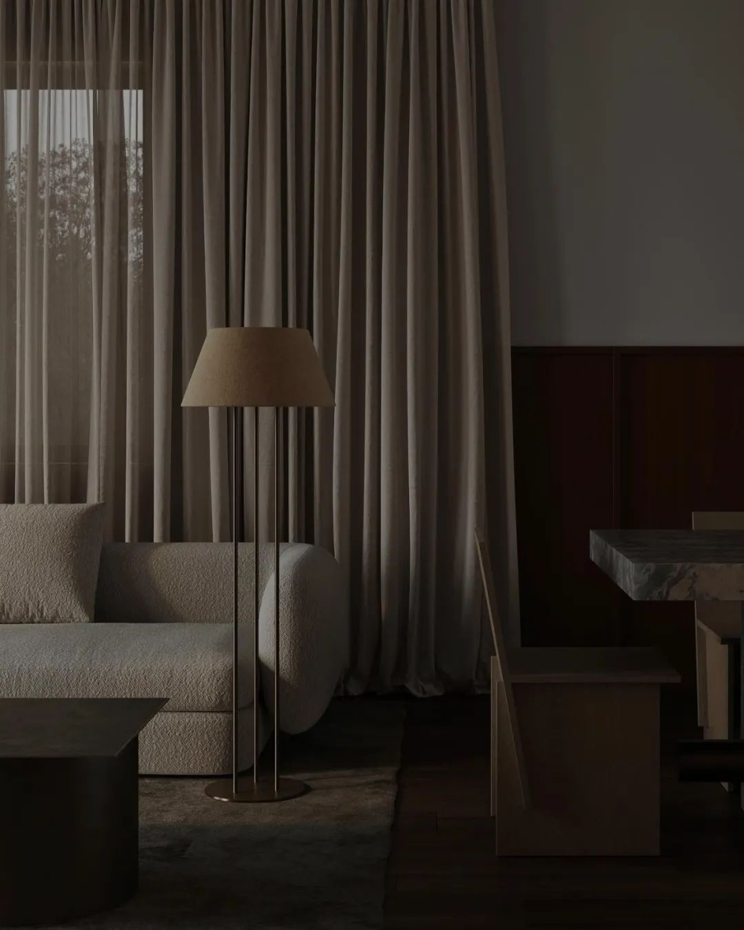 首发  ANASTASIIA REZNICHENKO • 纯粹、安静的自然居所-3