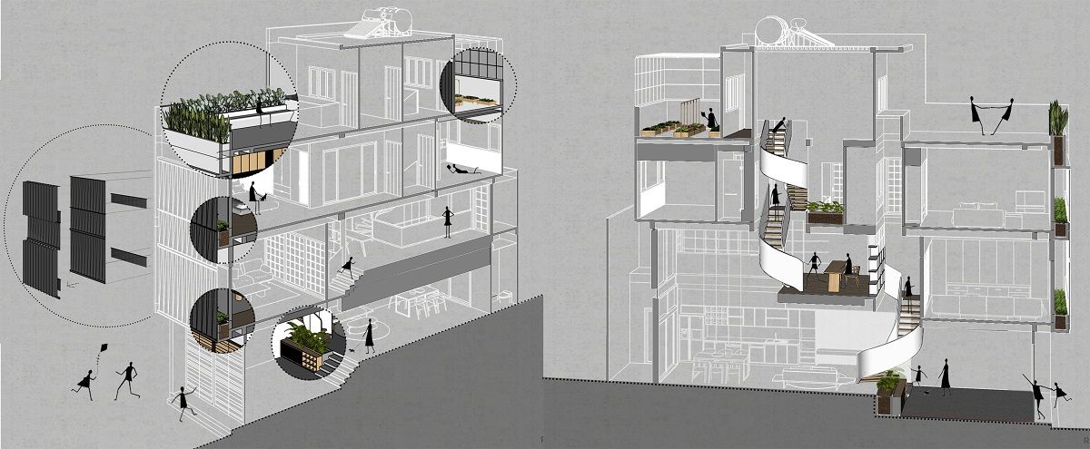 迷你公寓设计 | 小空间大利用,现代生活新趋势-17