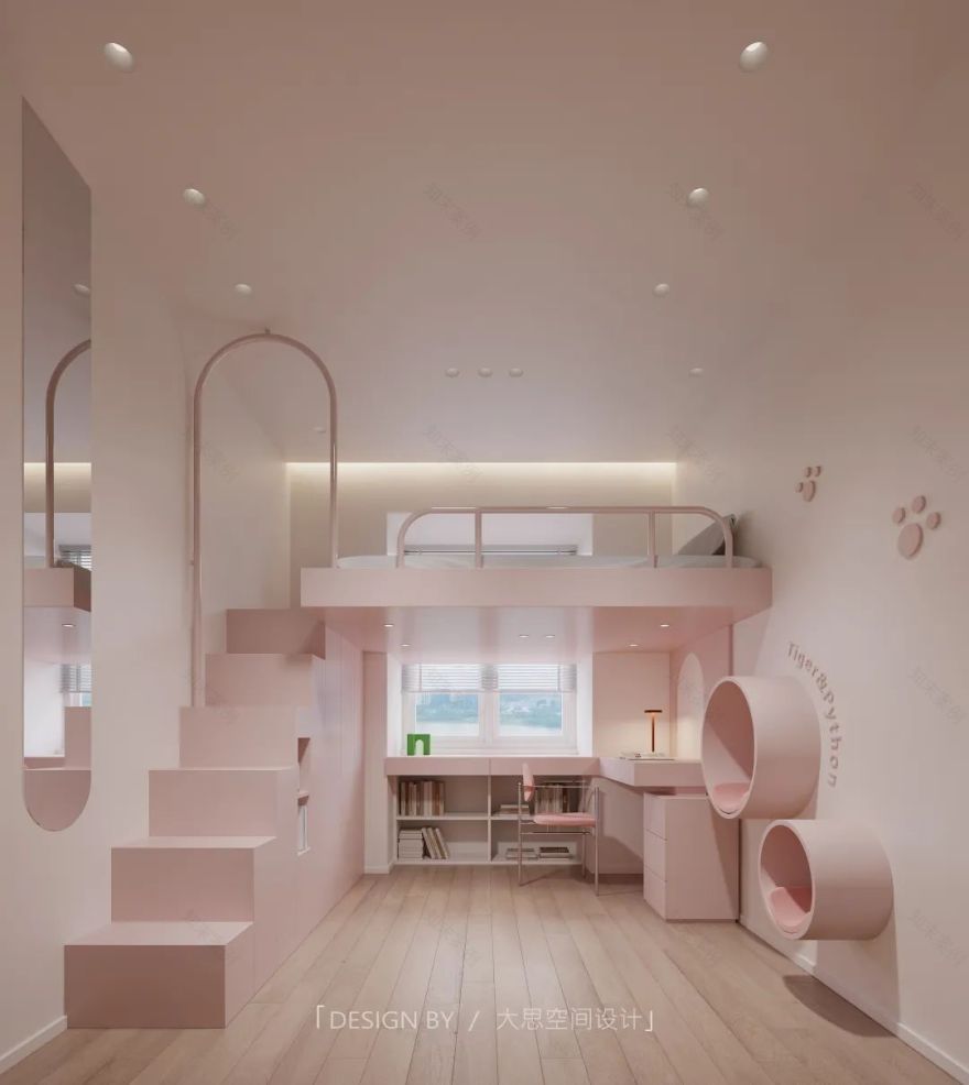 武汉远洋三人两猫的甜蜜住宅丨中国武汉丨大思-93