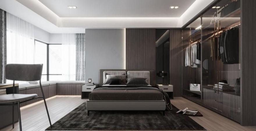 现代简约家居,打造通透空间-19