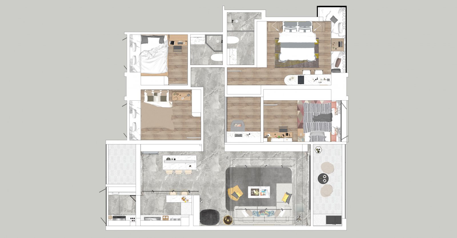 现代简约家装的归宿——高级灰打造品质生活-3