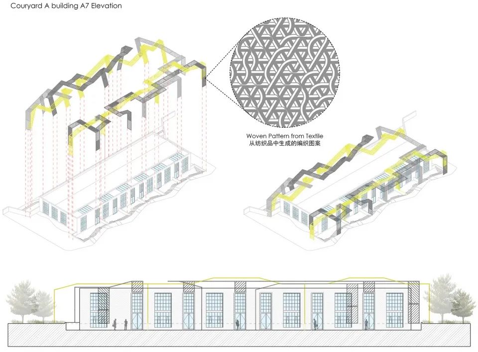 “织物构建”Fashion Factory创意工厂A庭院城市更新丨中国北京丨非静止建筑设计-64