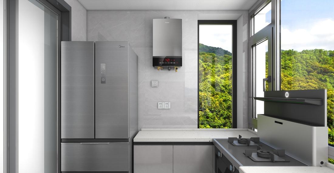 100 平现代简约三室两厅住宅设计-7