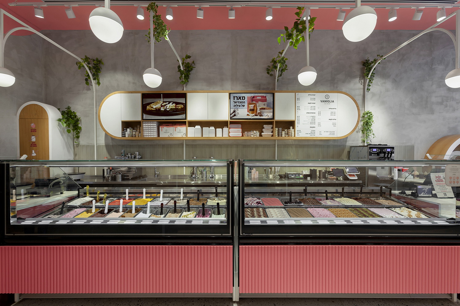 vaniglia raanana 冰淇淋店设计丨Dana Shaked-16