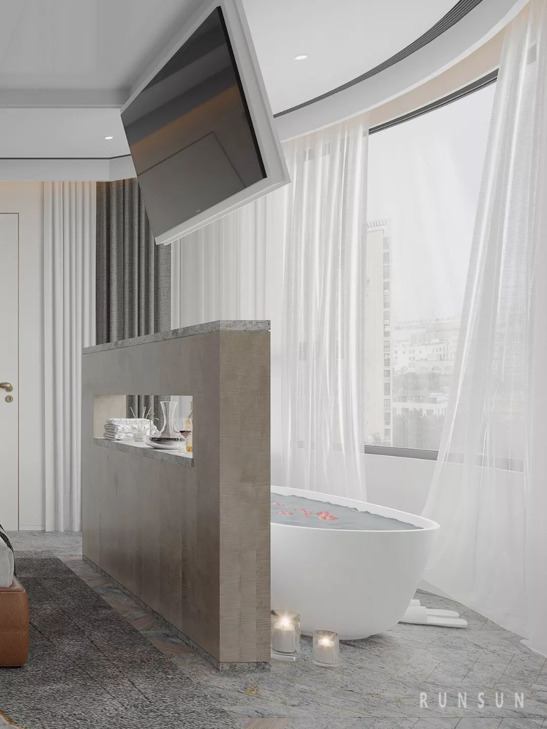 诗意摩登的温州尚品半岛私人住宅-59