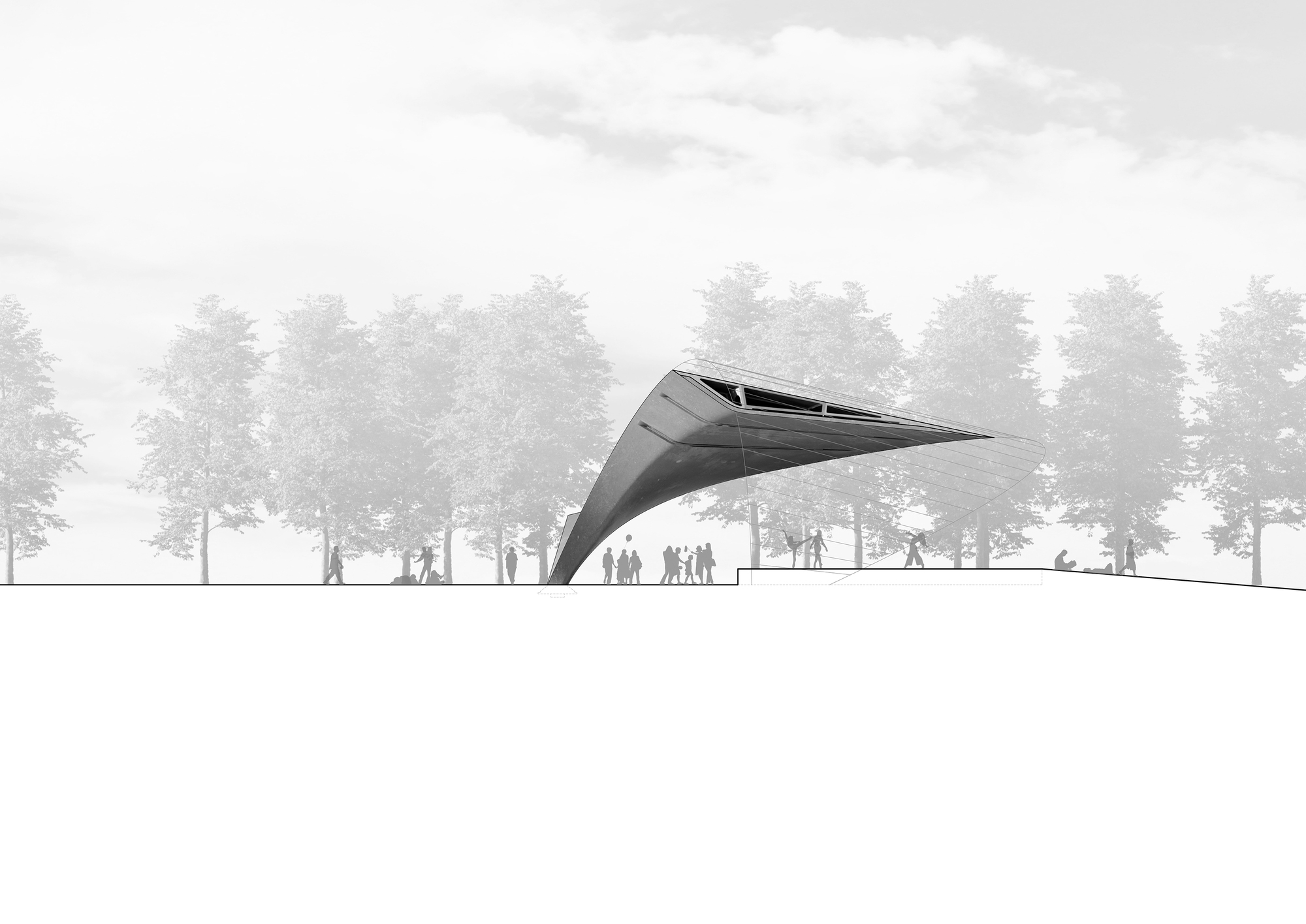 Luther George Park Performance Pavilion / Trahan Architects-25