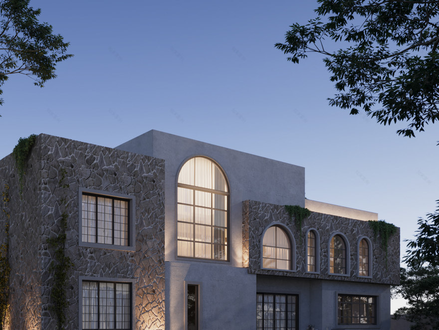 2024中东别墅丨阿联酋迪拜丨SHI studio-32