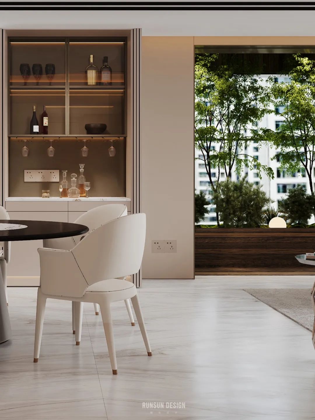 绿意盎然,城市秘境 · 朗石设计温州瓯江峯汇私宅丨中国温州-36