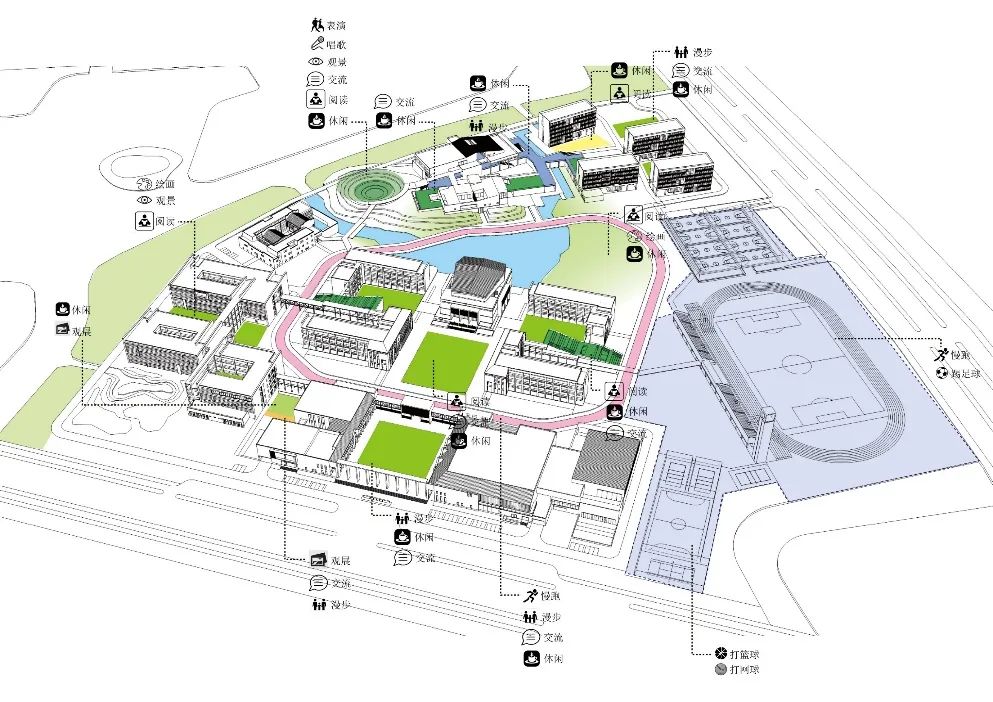 江苏省华罗庚中学滨湖校区建筑设计丨中国常州丨清华同衡建筑分院-23